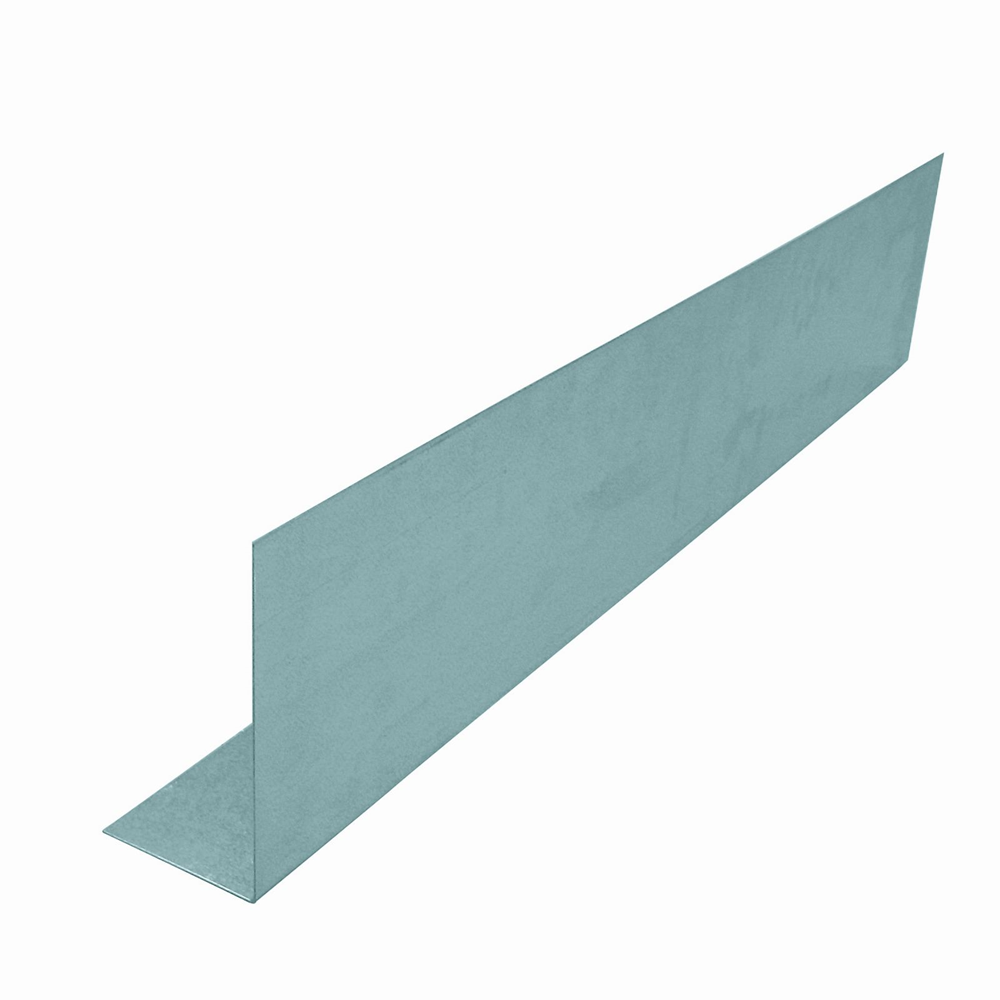 GB randkist 90° 180x2000x1.25 verzinkt met flens van 120mm | 1 stuk - 17710618