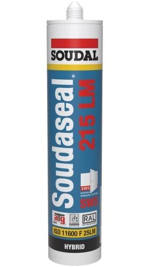 Soudal - Soudaseal 215 LM Dilatatie | Gevelkit | Bruin | 290 ml - 107302