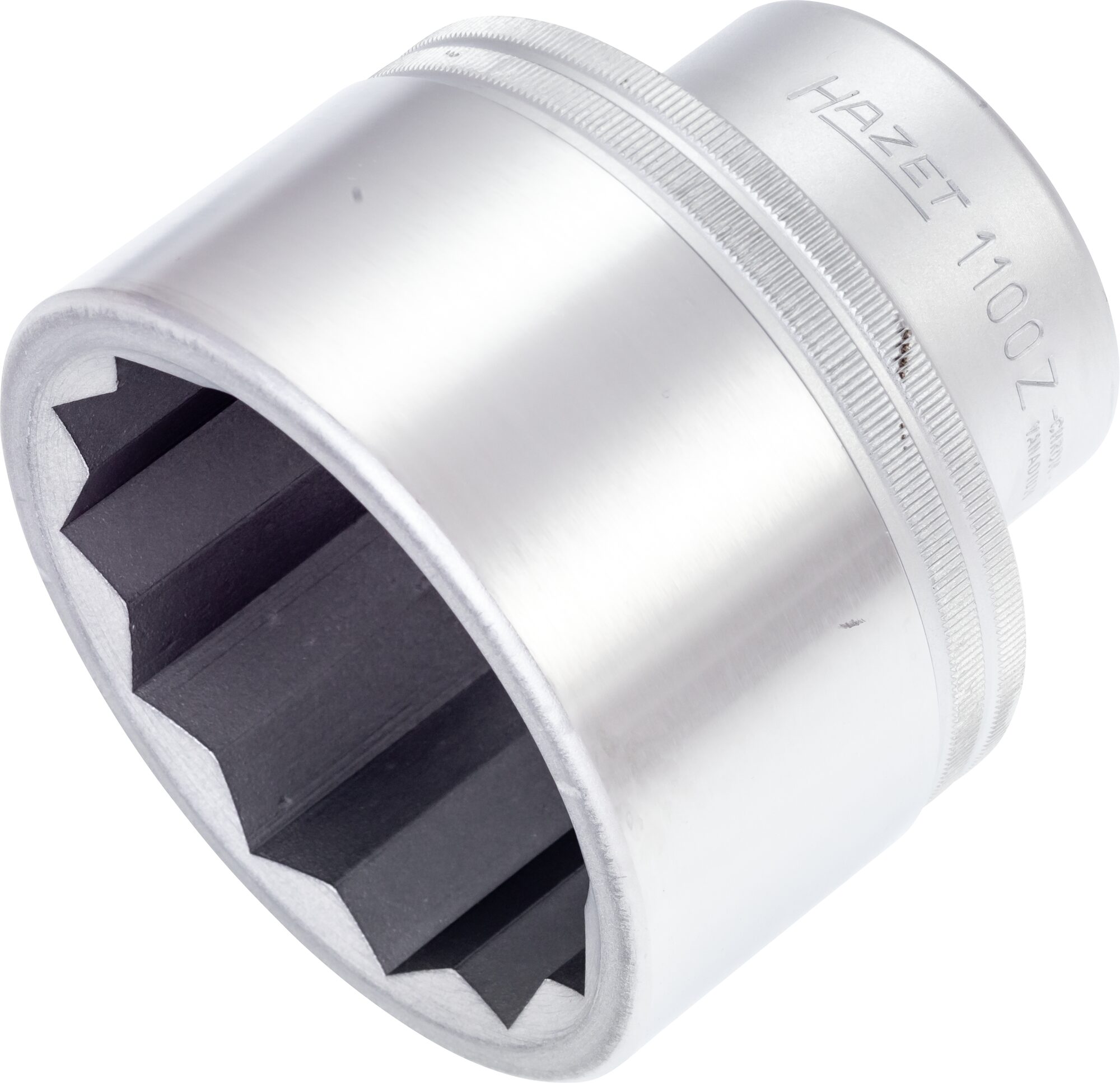 HAZET Dopsleutel 1100Z-70 · 1 inch (25 mm) vierkant hol · Buitentwaalfkant profiel · SW 70 mm