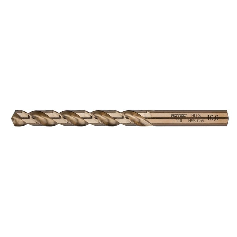 Rotec HSS-Co5 Spiraalb. DIN 338 HD-S Inox splitp. 14,0 mm - 1101400