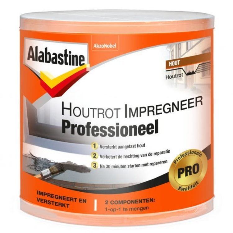 Alabastine houtrotvuller professioneel pot 330ml