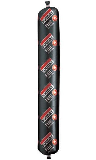 Soudal Firecryl FR | Brandwerende acrylaatkit | Grijs | 600 ml - 110947