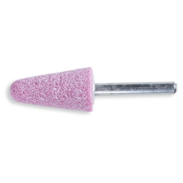 Beta 11111 15X30 Stiftslijpsteen | roze korund slijpkorrel | keramische binding | ronde kegelvorm | 25 stuks - 111110015 111110015