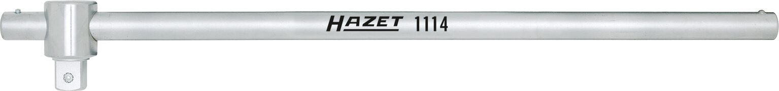 HAZET Schuifstuk · met draaistang 1115/2 · 1 inch (25 mm) vierkant massief · 2-delig