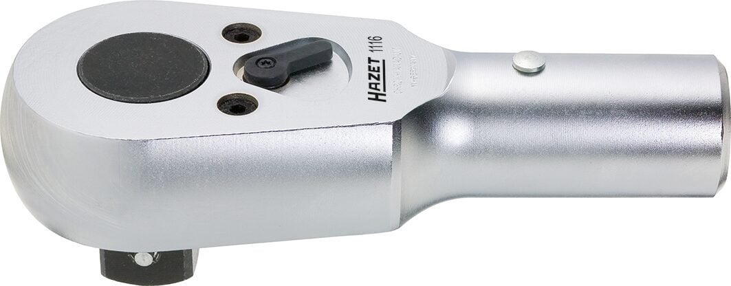 HAZET Omschakelratelkop 1116 · 1 inch (25 mm) vierkant massief · Lengte: 195 mm