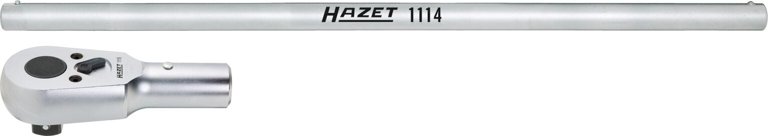 HAZET Omschakelratelkop · met draaistang 1116/2 · 1 inch (25 mm) vierkant massief · 2-delig