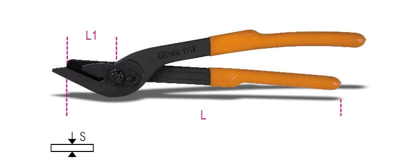 Beta Veiligheids bandijzerschaar 1118 - 011180001