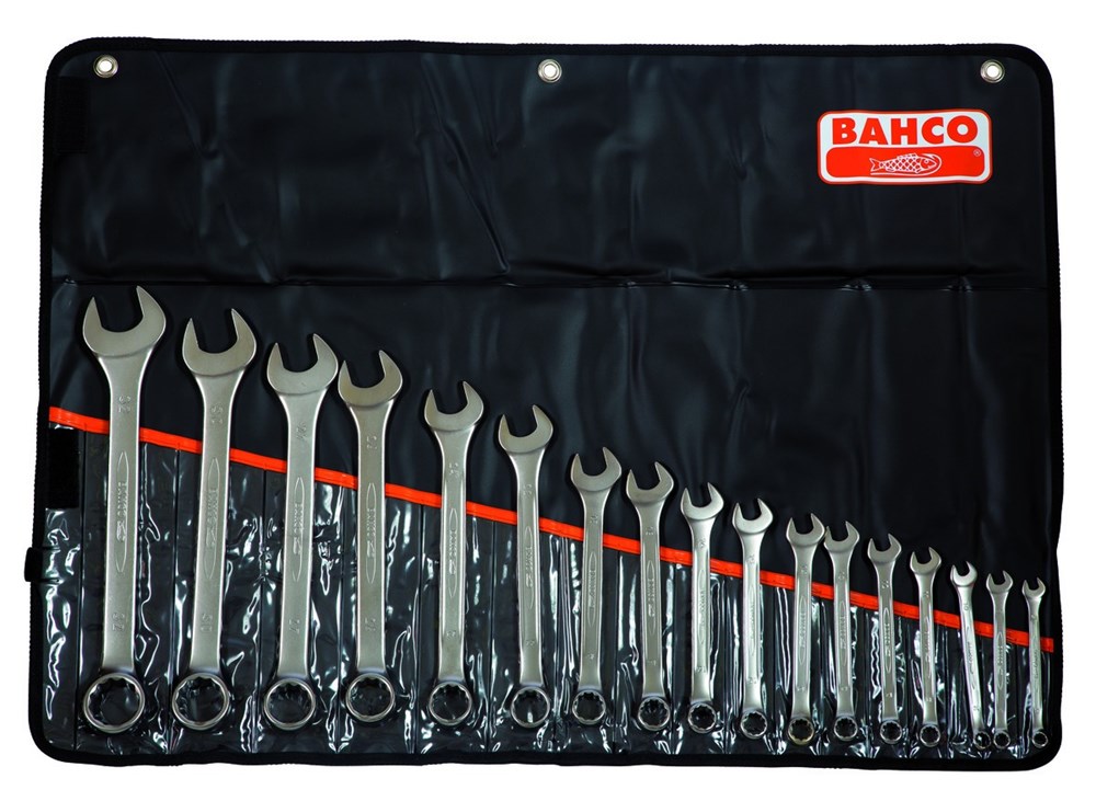 Bahco ringsteeksleutelset 17-dlg | 111M/17TL