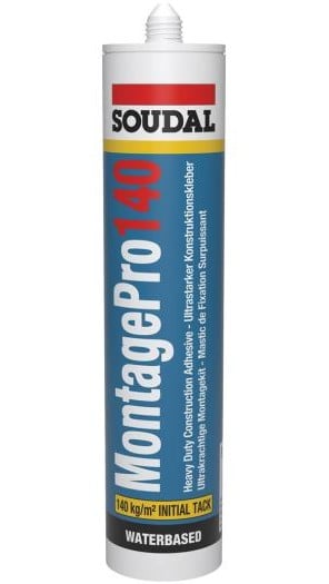 Soudal Montagepro 140 | Montagelijm | Wit | 310 ml - 112129
