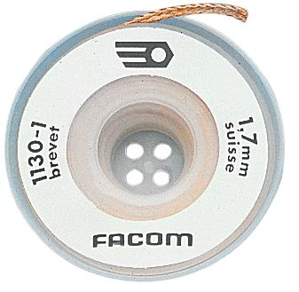 Facom tres voor lossolderen lengte 1,6m breedte 1,6mm - 1130.1