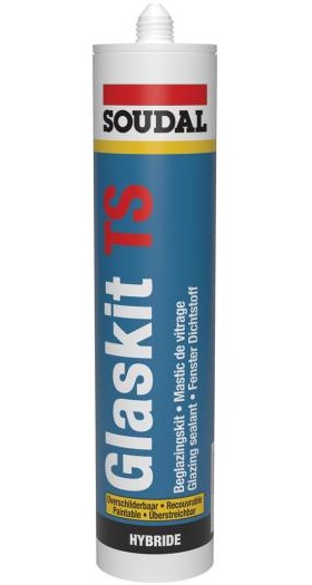 Soudal Glaskit TS | Lichtivoor Ral 1015 | 290 ml - 115052