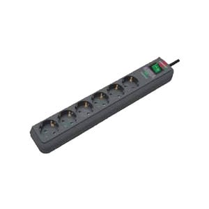 Brennenstuhl Stekkerdoos | 6 Gats | 34 cm | 1,5 m | Antraciet | 1159710 - 1159710