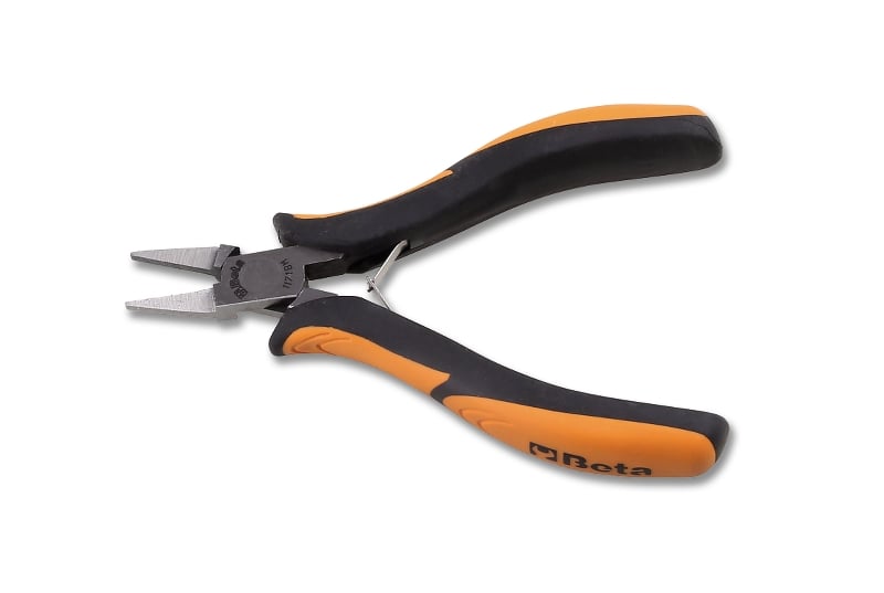 Beta Tang met korte gladde bekken. Twee componenten handgreep 1171BM - 011710101