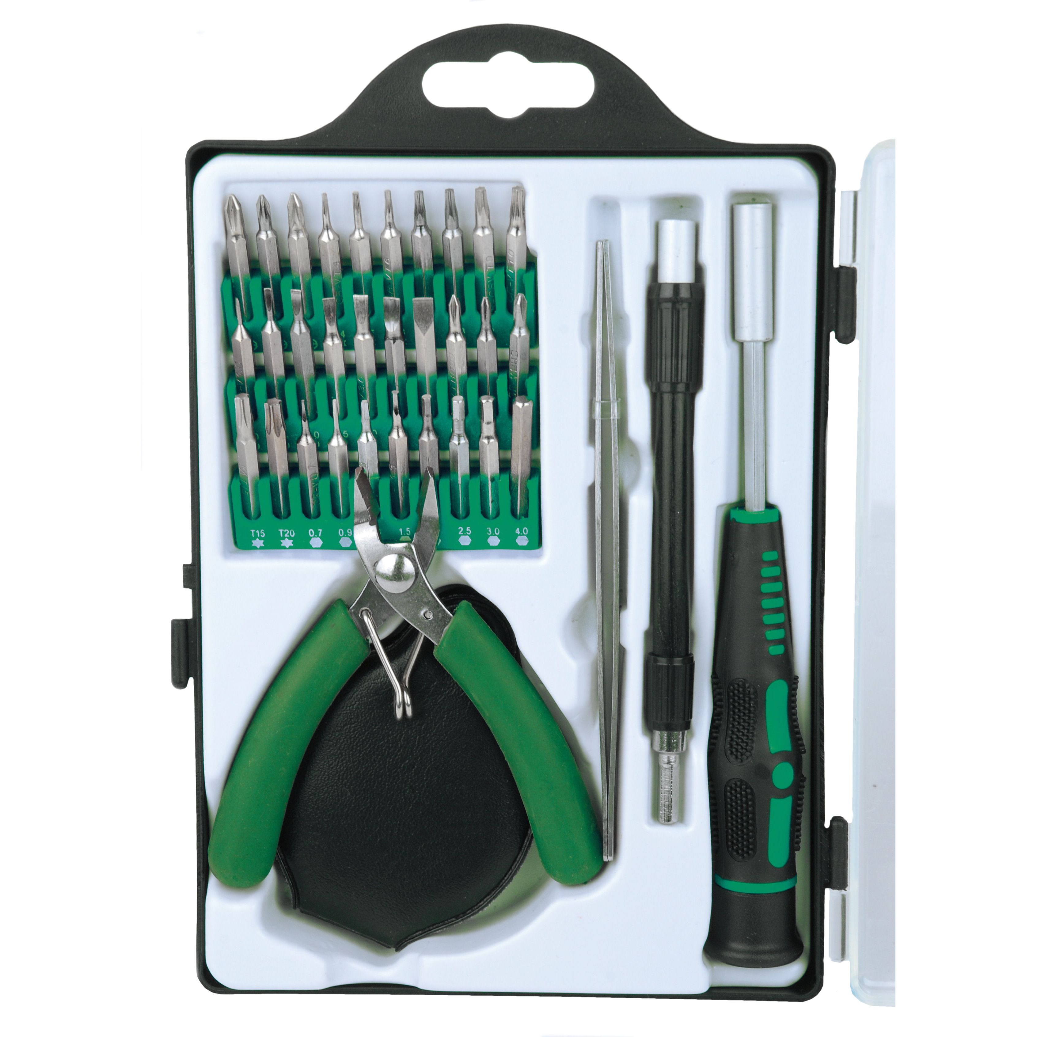 Brüder Mannesmann Precisie gereedschapset 36 dlg (Hobby) - 11838