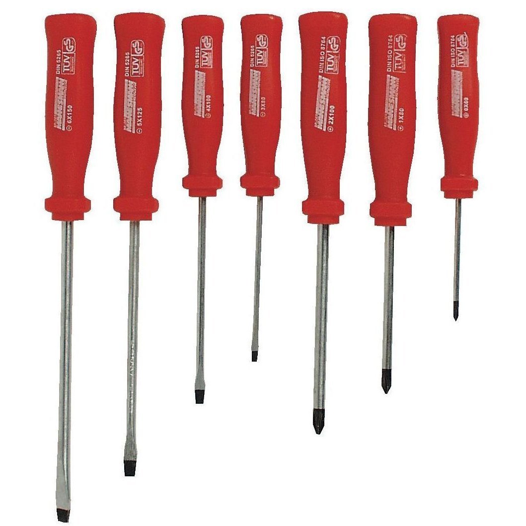 Brüder Mannesmann Schroevendraaierset 7 dlg (Hobby) - 1190-7-GS
