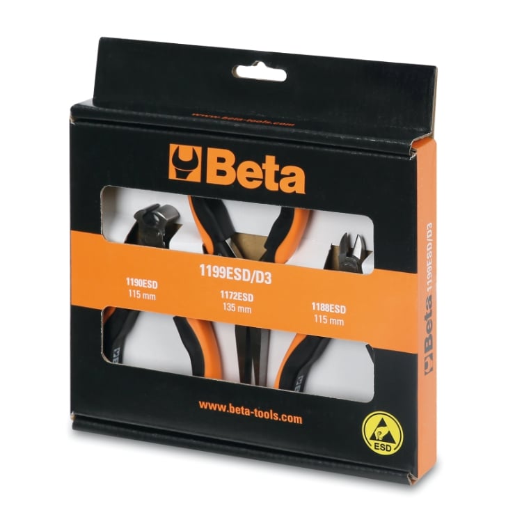 Beta 1199ESD/D3 Combinatietang en Zijkniptang - 011990003 afbeelding 1