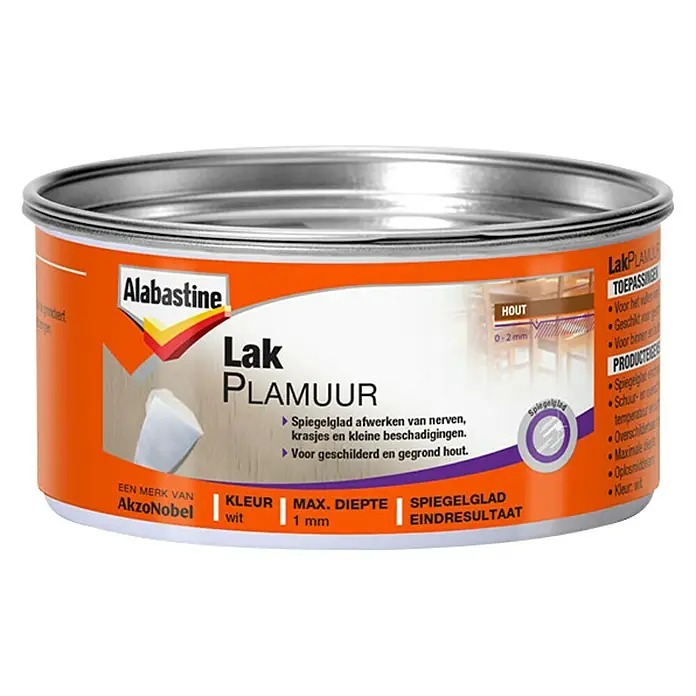 Alabastine Lakplamuur 800Gr - 5096161