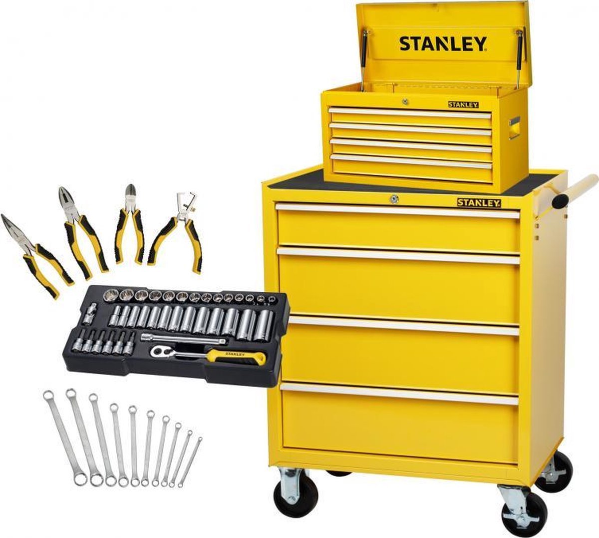 Stanley Gereedschapswagen | Gevuld | Geel -STMT77667-1