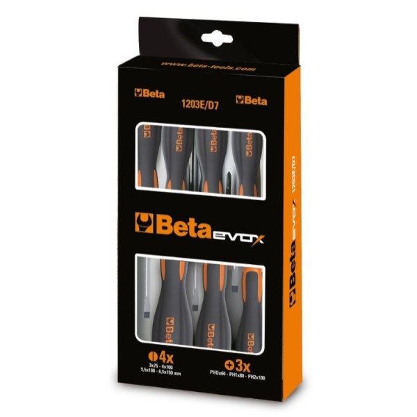 Beta 1203E/D10 Set van Evox schroevendraaiers - 012031010 012031010