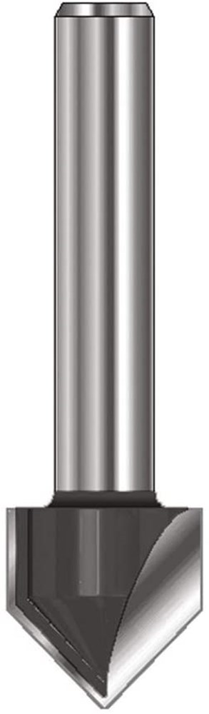 ENT V-groeffrees HM 90 graden A 12.7mm, Kolf 8mm - 7912048