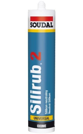 Silirub 2 Neutrale Silicone 300ml - Cementgrijs