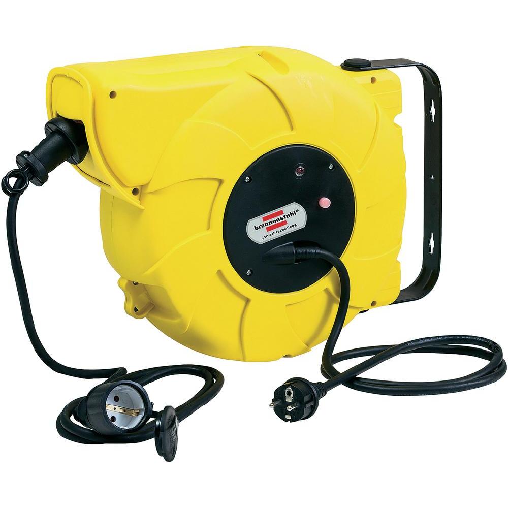 Brennenstuhl Oprolautomaat kabelhaspel IP44 16 m | 1241000300 - 1241000300