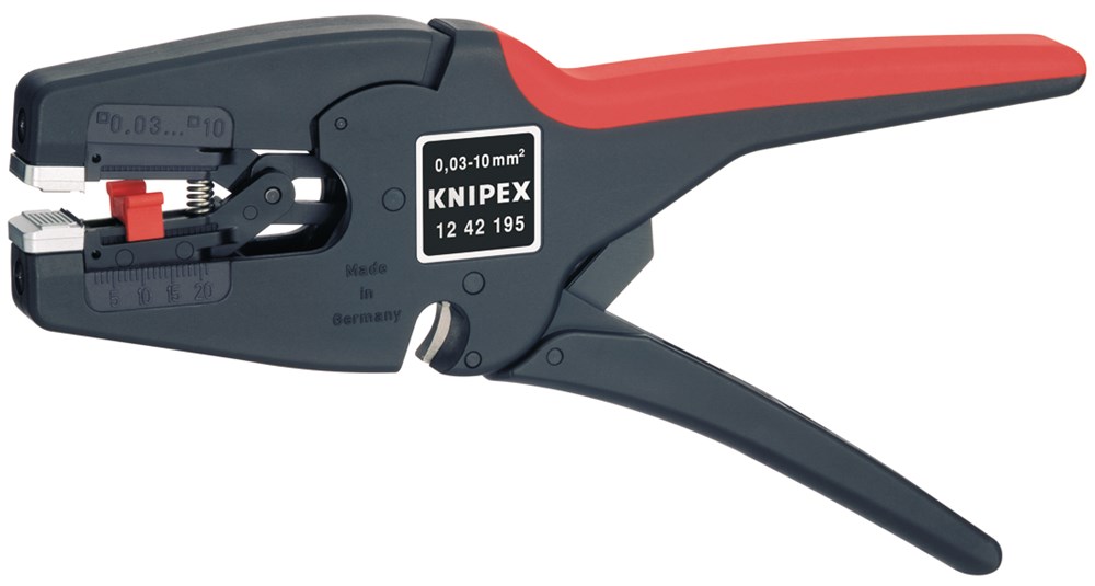 Knipex Afstriptang automatisch 0,03-10 mm² - 12 42 195 SB 1242195SB