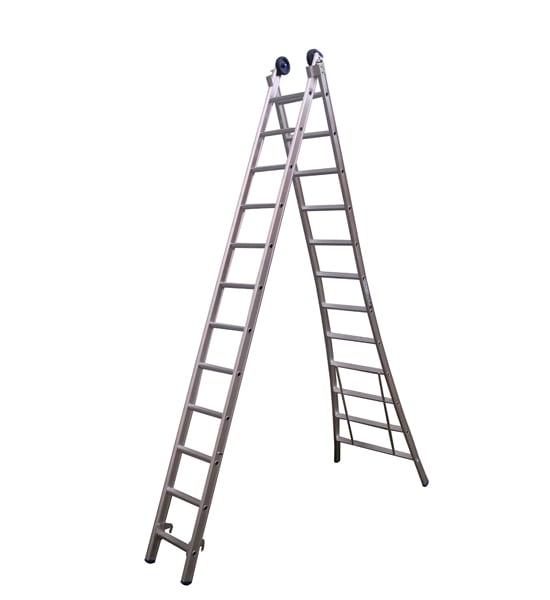 Little Jumbo Reformladder SuperPRO geanodiseerd uitgebogen bomen 2x14 1250400214