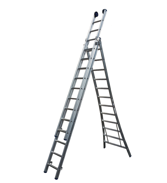 Little jumbo Little Jumbo Reformladder SuperPRO geanodiseerd uitgebogen bomen - 3x7 1250600307