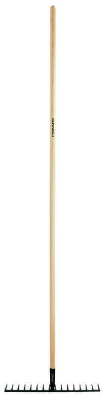 Fiskars Solid Houten Hark met 16 Tanden FSC - 1011600