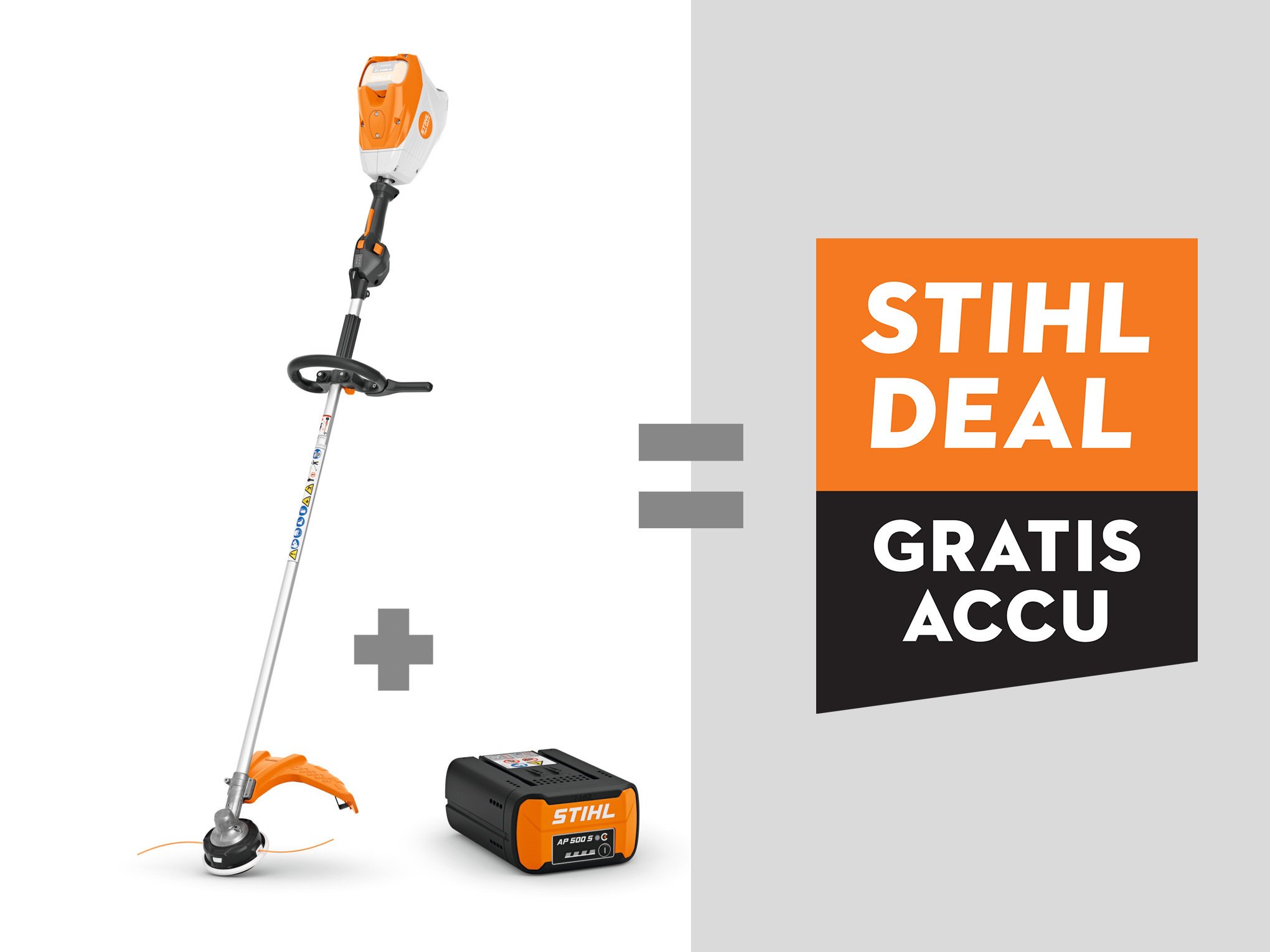 Stihl FSA 200 R AC C Accu Bosmaaier | 26-2 +2 AP500S - FA032000052