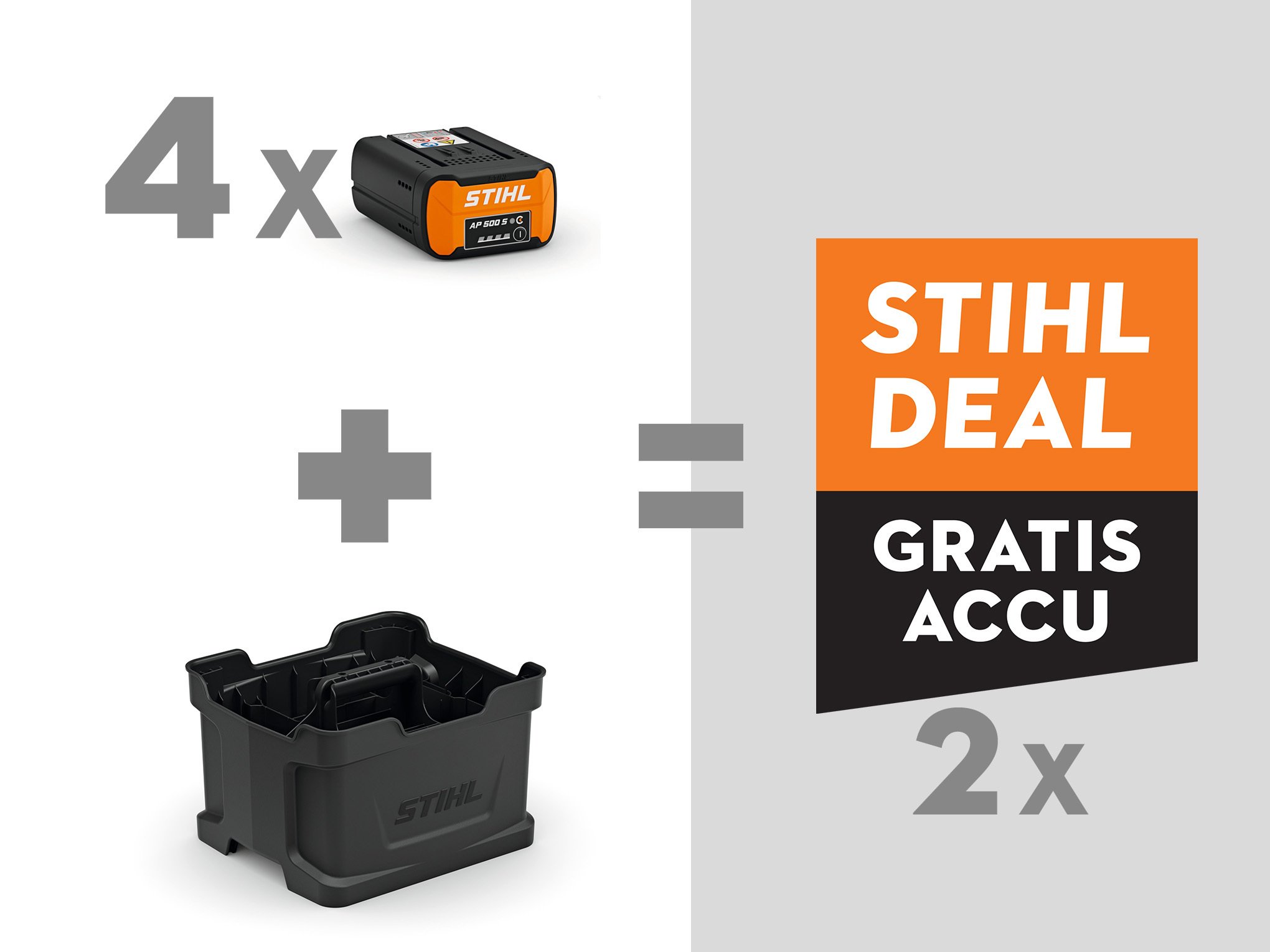 Stihl Power Deal 6 AP 500 S + Accucase - EA012000013