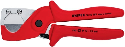 Knipex Pijpsnijder | voor buizen d. 12-25 mm | l. 185mm chroomvanadium-elektrostaal | 1 stuk - 90 25 185 - 90 25 185