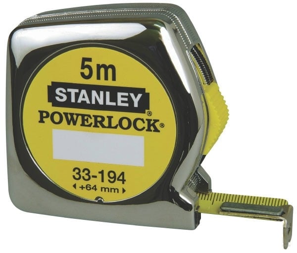 Rolbandmaat 5mtr 1-33-194 stanley