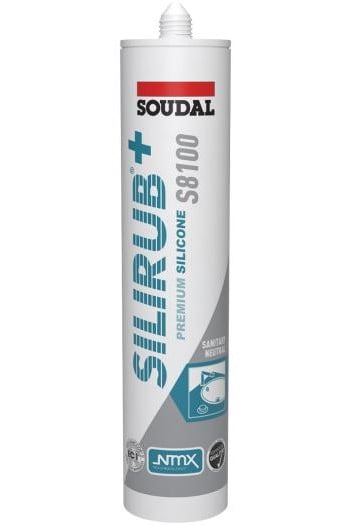 Soudal Silirub+ S8100 Neutraal | Sanitairkit | Anemoon | 300 ml - 135720