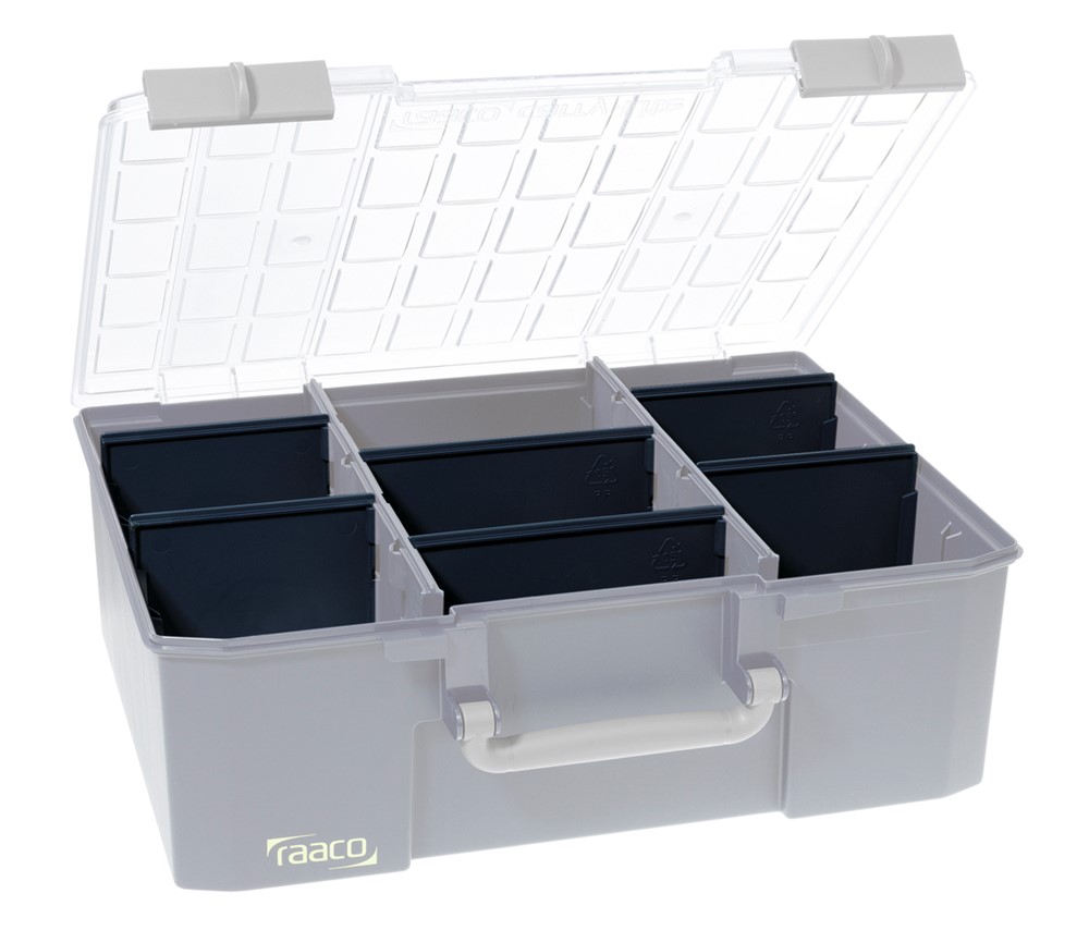Raaco Tussenschotjes cl 150 2 lange + 4 korte - 136044 - 136044