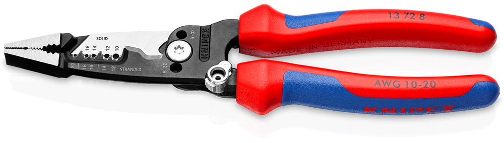 Knipex WireStripper multifunctionele tang | Voor elektricien | Amerikaans model | Meer-componentengrepen - 13 72 8