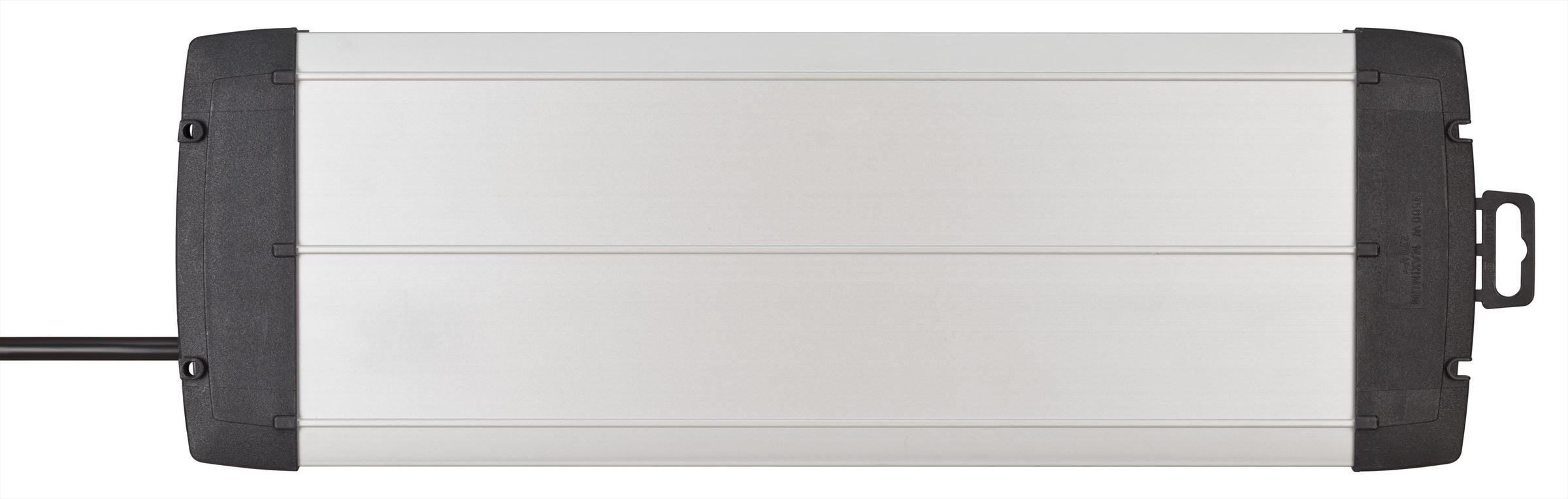 Brennenstuhl Premium-Alu-Line Techniek stekkerdoos 12-voudig Duo zwart 3m H05VV-F 3G1,5 de stopcontacten zijn sch - 1391000912