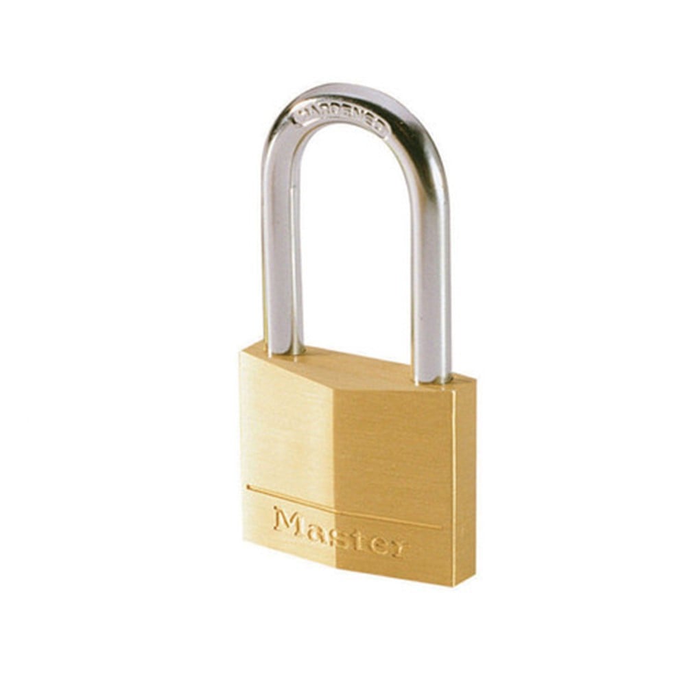 Masterlock 40mm - 38mm shackle, 6mm diam. - double locking - 4-pin cylinder - 140EURDLF