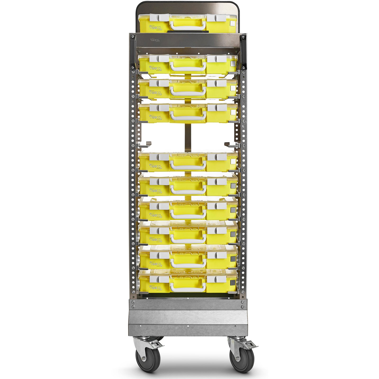 Raaco Trolley aluminium 4 zw.w 1580x490x480mm 144896