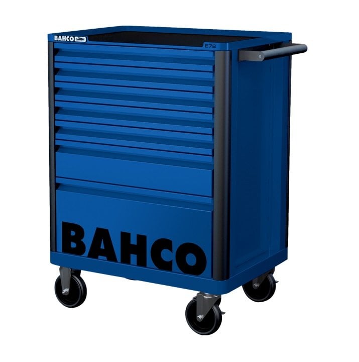 Bahco Gereedschapswagen E72 26" met 7 lades blauw | 693 mm x 510 mm x 955 mm 1472K7BLUE