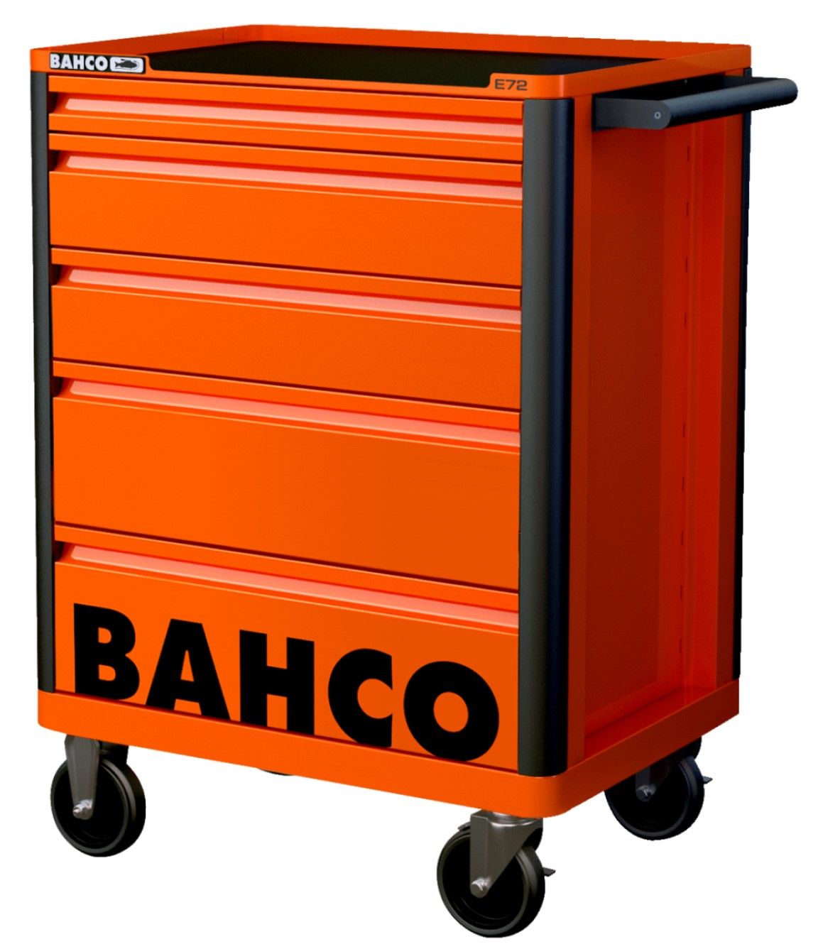 Bahco 1472K5 | E72 Gereedschapswagen | Oranje | 1472K5 - 5 Lades