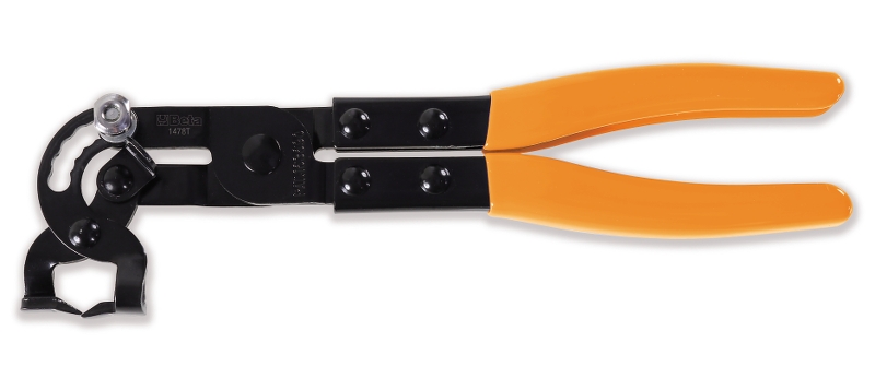 Beta Bekledingstang met knikbare kop en instelbare klauwen 1478T - 014780101