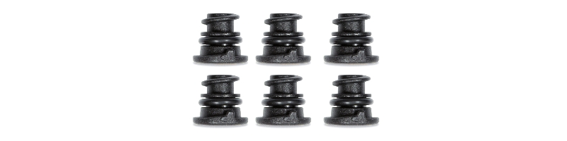Beta 1494Vw/Kt-Set Van 6 Plastic Doppen - 014940311
