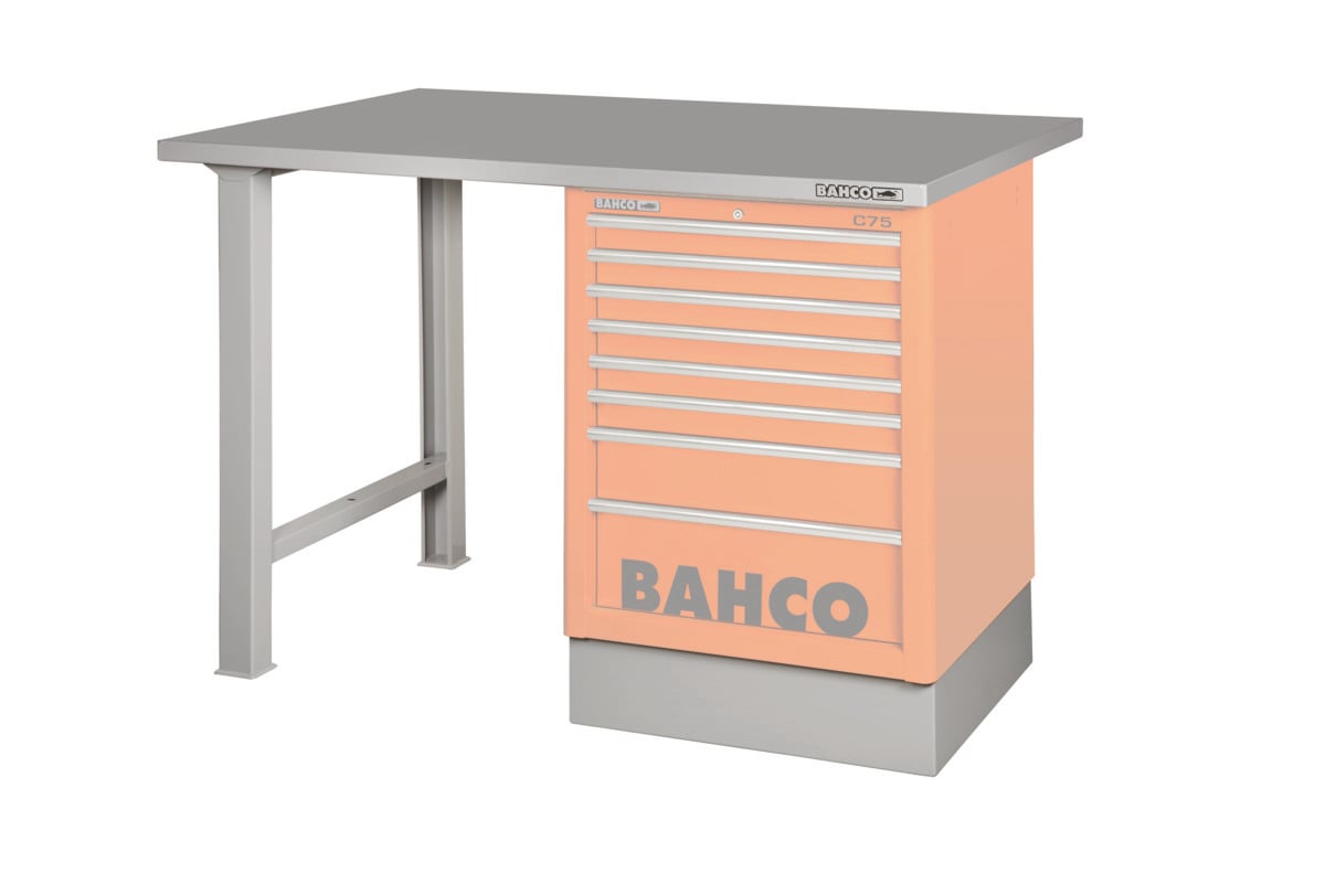 Bahco Stalen top kit ombouw voor werkbank 1475K 1800 mm x 750 mm x 1030 mm 1495KWB18TS
