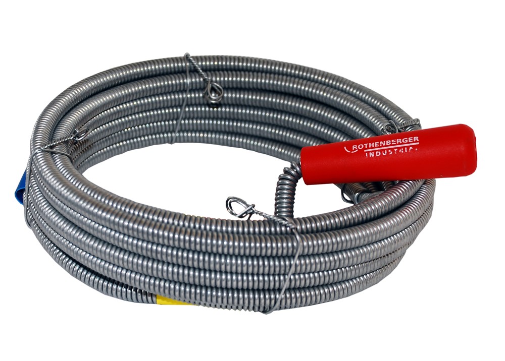 Rothenberger Spiraalreiniger met klauw, 3 m