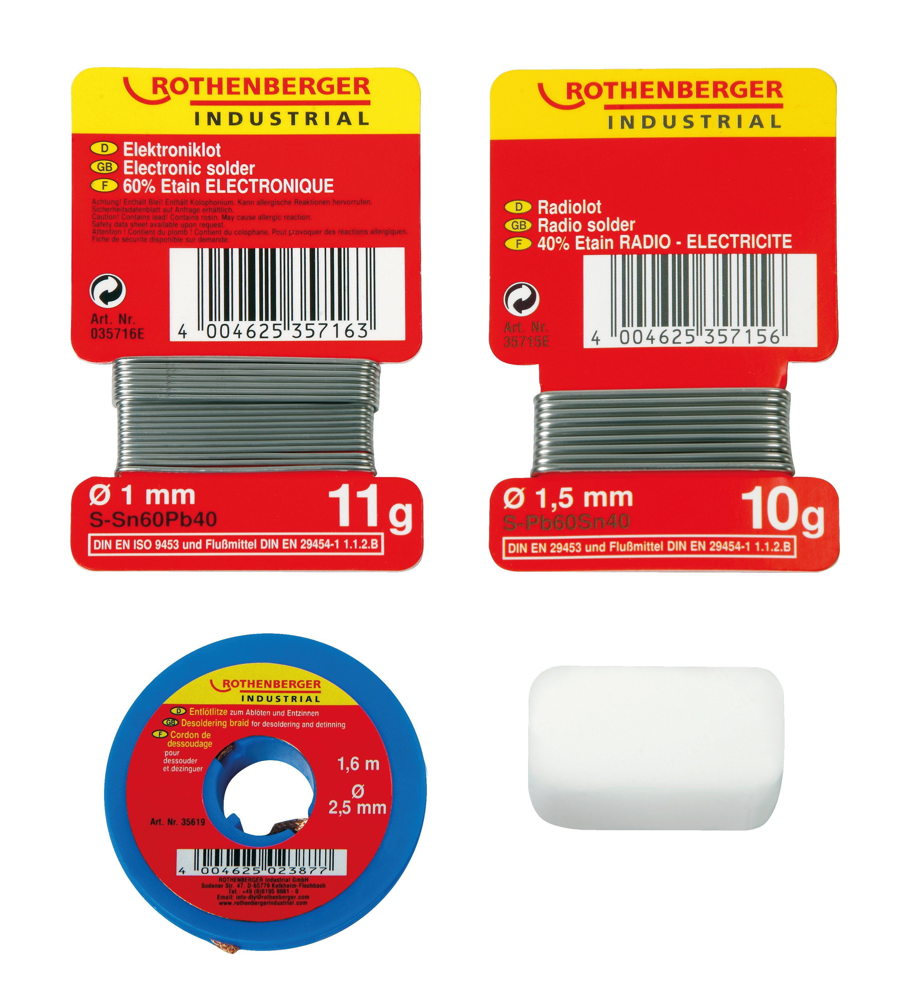 Rothenberger Loodvrij Radio-Elektronica set - 1500002912 1500002912