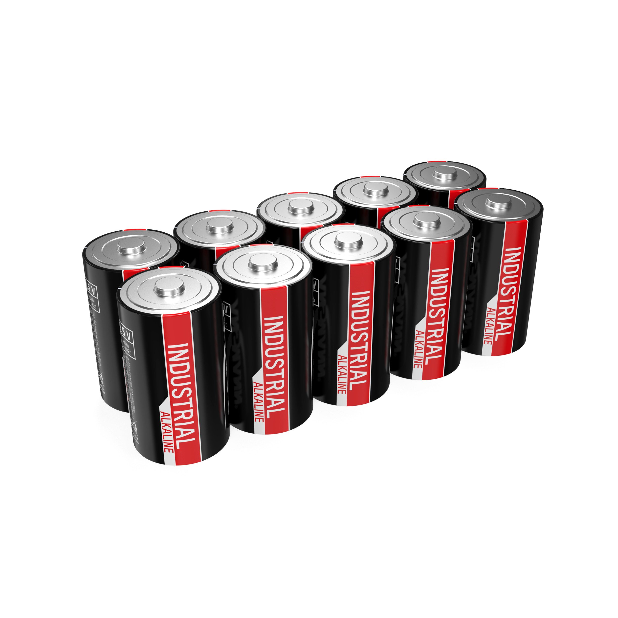 Ansmann industriÃ«le batterij D (mono) Alkaline (Alkali-mangaan) 1.5 V 10 stuks