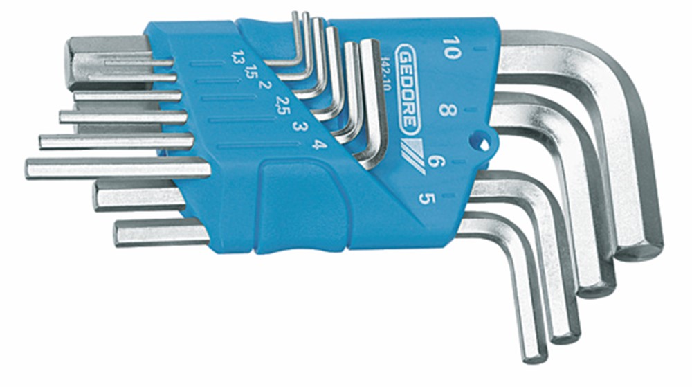 Gedore Stiftsleutelset 10-dlg. - 1505408