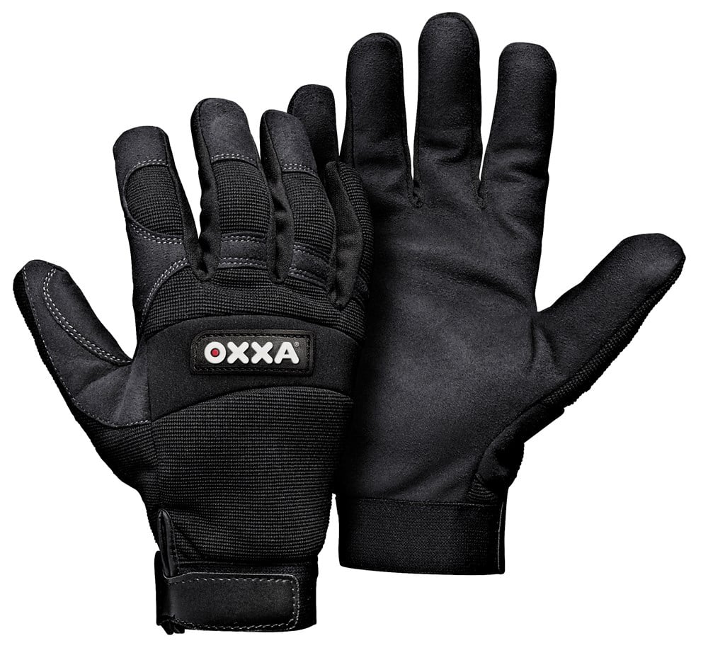 Oxxa X-Mech-600 Black Werkhandschoen, 10 - 15160010 - 15160010